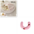 2 In 1 Dog And Cat Bed Pet Winter Bed Round Plush Warm Bed House Soft Long Plush Pets Bed Pet Products bigdil