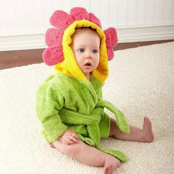 Cartoon Cute Animal Modeling Baby Bath Towels Baby Bathrobes Cotton Children's Bathrobes Baby Hooded bigdil