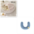 2 In 1 Dog And Cat Bed Pet Winter Bed Round Plush Warm Bed House Soft Long Plush Pets Bed Pet Products bigdil